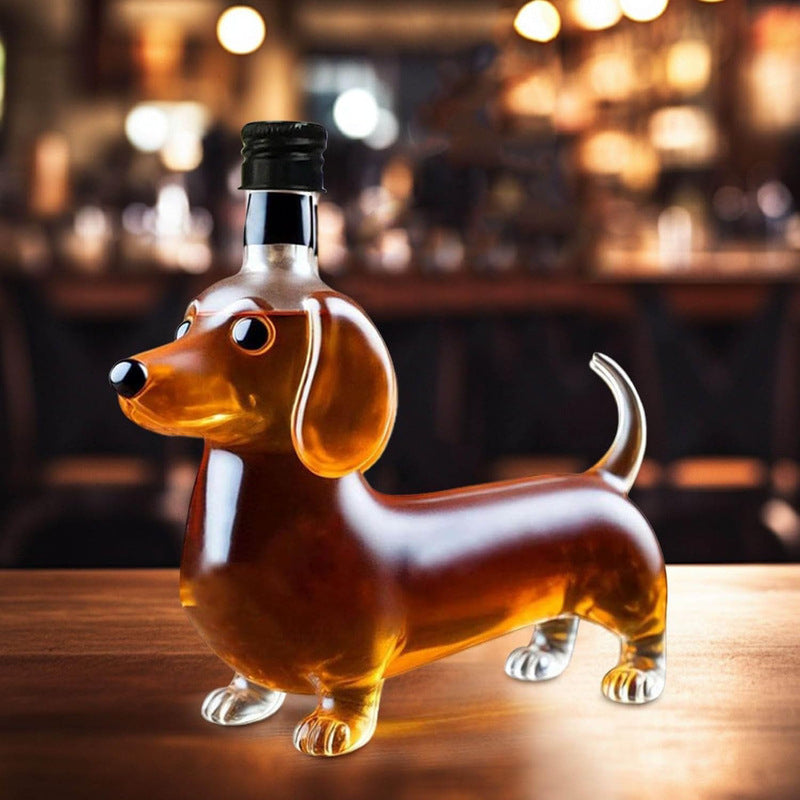 10Oz Funny Middle Finger Duck/Turtle/Dog Whisky Glass Decanter – Bar/Office/Home Decor.