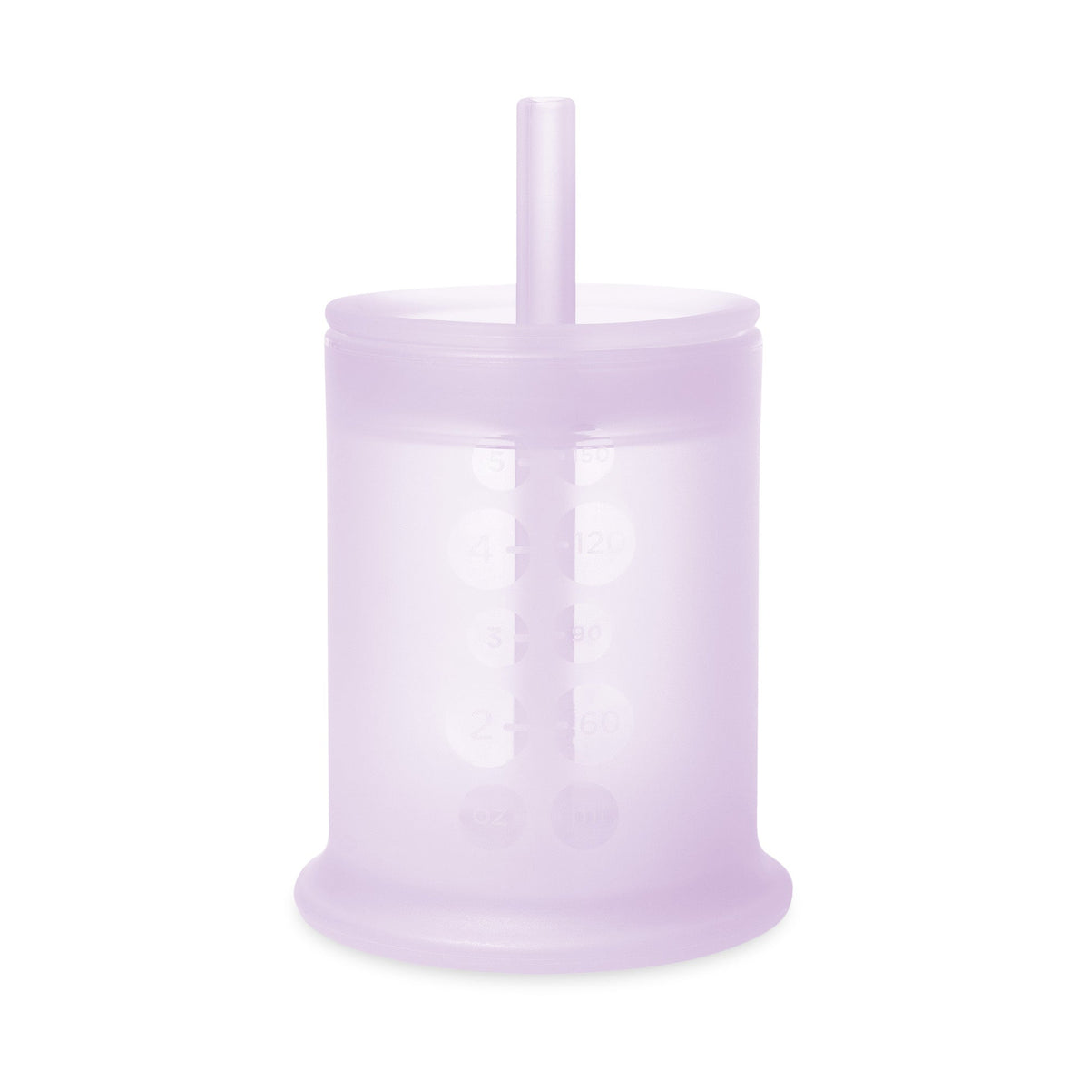 Infant Straw Cup, Silicone Training Cup with Straw Lid (5oz)