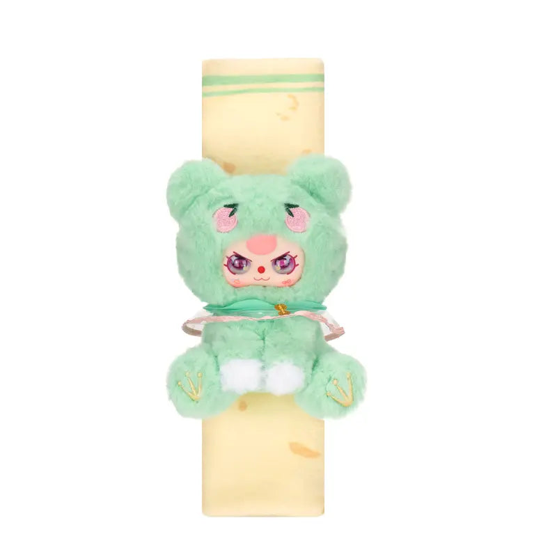 Brand New 3-Car Seat Belt Shoulder Blind Box - Cutecore Collectible Durable Soft Fluffy Kawaii Cute Stuffies, Animal Faces Character Series, Baby Gift, 9.7Cm Width, 100×83×250Mm, 14.5Kg, 96 Pcs per Carton, Stuffed Animal Collectibles